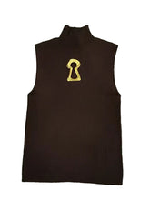 Load image into Gallery viewer, Gold Keyhole Sleeveless Top

