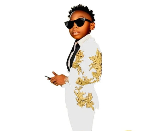 Embroidered Suit-Modern Baby Las Vegas