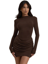 Load image into Gallery viewer, Ruched Mini Dress
