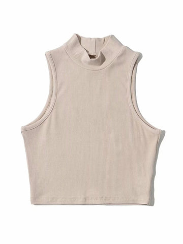 Solid Color Crop Top