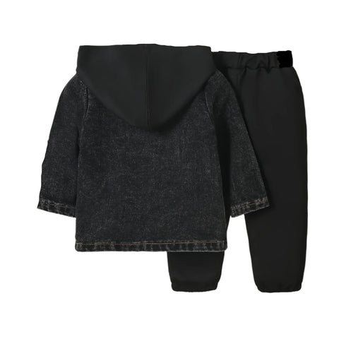 Black Denim Set-Modern Baby Las Vegas