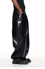 Load image into Gallery viewer, Baggy Leather Pants

