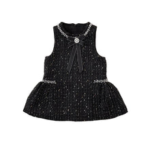Load image into Gallery viewer, Tweed Crystal Dress
