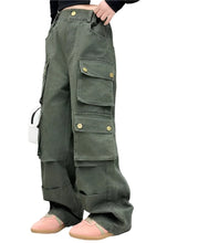 Load image into Gallery viewer, Multi-Pocket Cargo Pants
