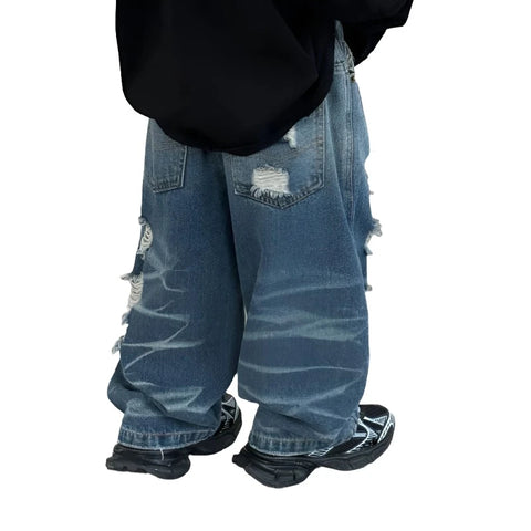 Teen Ripped Denim Jeans-Modern Baby Las Vegas