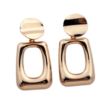 Load image into Gallery viewer, Rectangular Hollow Out Earrings
