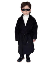 Load image into Gallery viewer, Long Wool Button Coat
