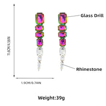 Load image into Gallery viewer, Crystal Drop Earrings
