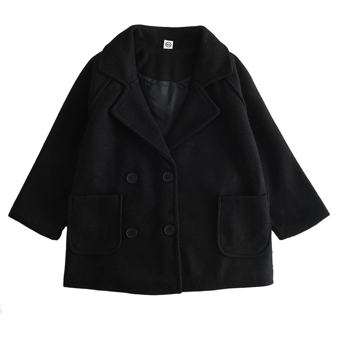 Wool Button Jacket-Modern Baby Las Vegas