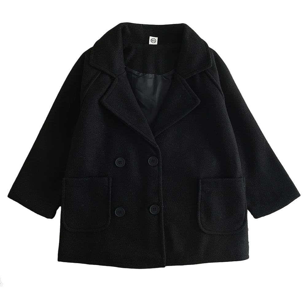 Wool Button Jacket-Modern Baby Las Vegas