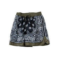 Load image into Gallery viewer, Vintage Bandana Print Shorts
