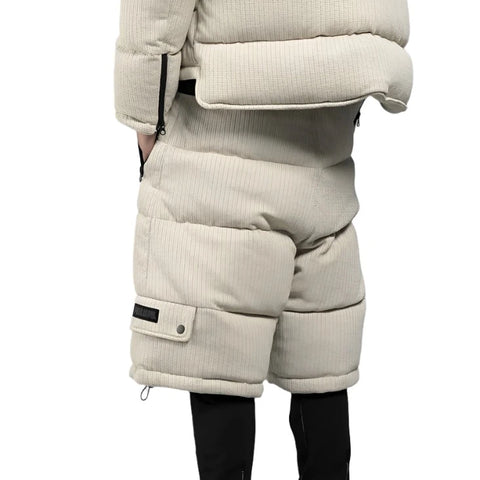 Ribbed Cotton Down Shorts-Modern Baby Las Vegas