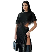 Load image into Gallery viewer, Lace Lined Hollow Out Dress
