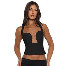 Load image into Gallery viewer, Backless Irregular Halter Top
