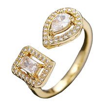 Load image into Gallery viewer, Geometric Shaped Cuff  Ring
