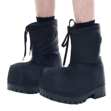 Load image into Gallery viewer, Drawstring Puffer Boots
