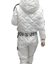 Load image into Gallery viewer, Quilted Hooded Tracksuit
