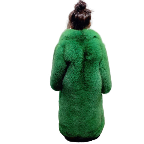 Long Fur Coat-Modern Baby Las Vegas