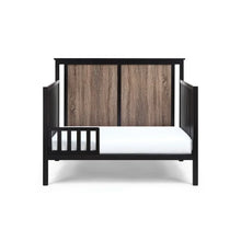 Load image into Gallery viewer, Wood Black Finish Convertible Crib | Modern Baby Las Vegas
