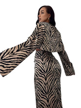 Load image into Gallery viewer, Khaki Zebra Print Set
