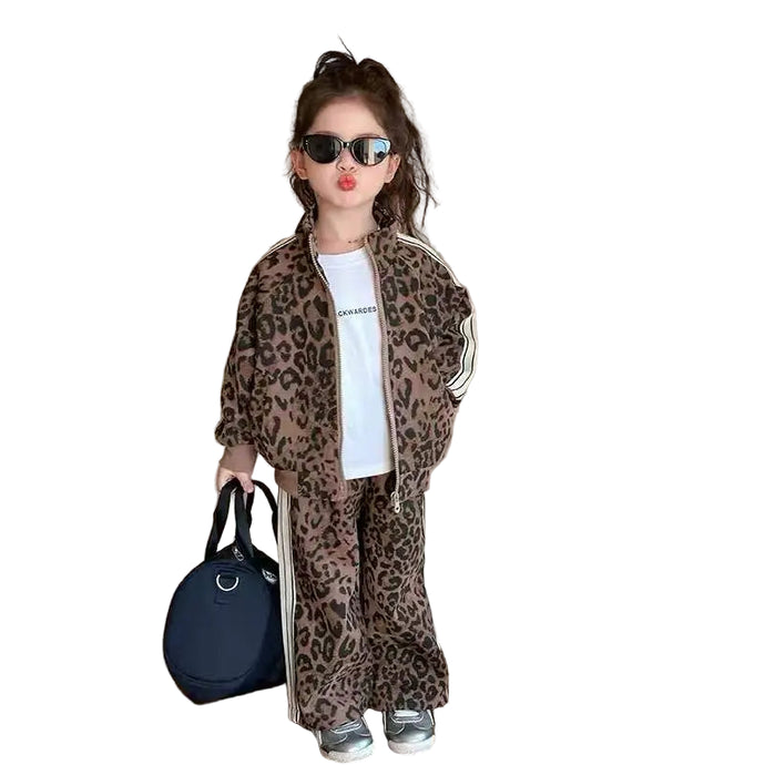 Striped Leopard Tracksuit-Modern Baby Las Vegas