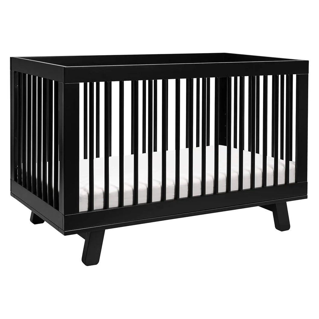 Black Wooden Crib