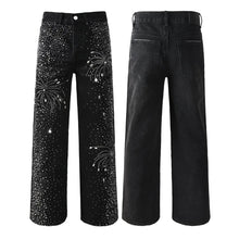 Load image into Gallery viewer, Crystal Denim Jeans
