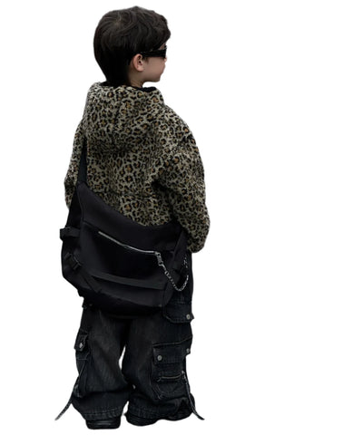 Leopard Pullover Hoodie-Modern Baby Las Vegas