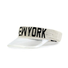 Load image into Gallery viewer, New York Transparent Visor Hat
