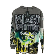 Load image into Gallery viewer, Mixed Emotion Graphic Long Sleeve Top

