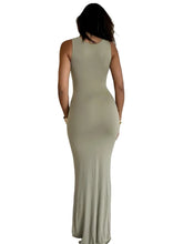 Load image into Gallery viewer, Lace Up Maxi Dress
