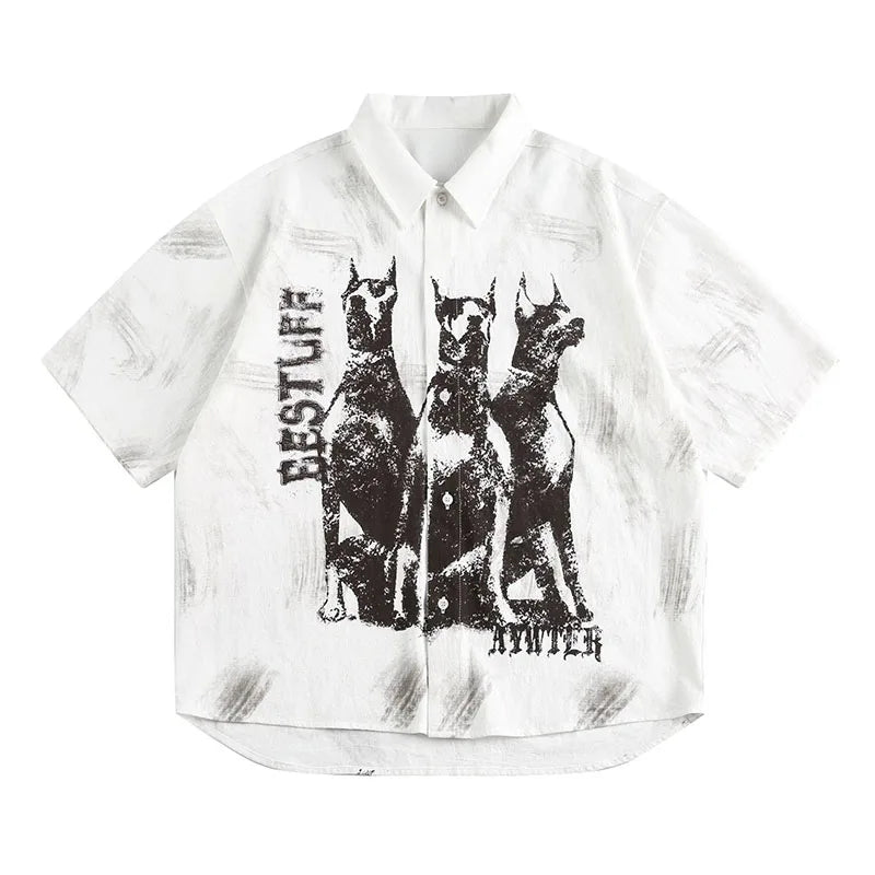 Retro Doberman Pinscher Top