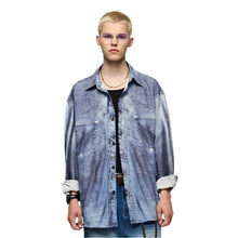 Load image into Gallery viewer, Digital Printed Denim Top
