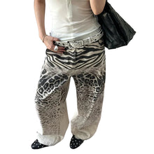 Load image into Gallery viewer, 3D Wild Print Denim Jeans
