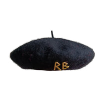 Load image into Gallery viewer, Letter Beret Hat
