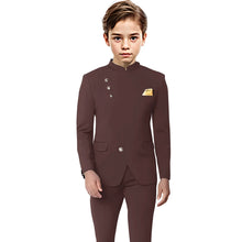 Load image into Gallery viewer, Solid Color Button Suit
