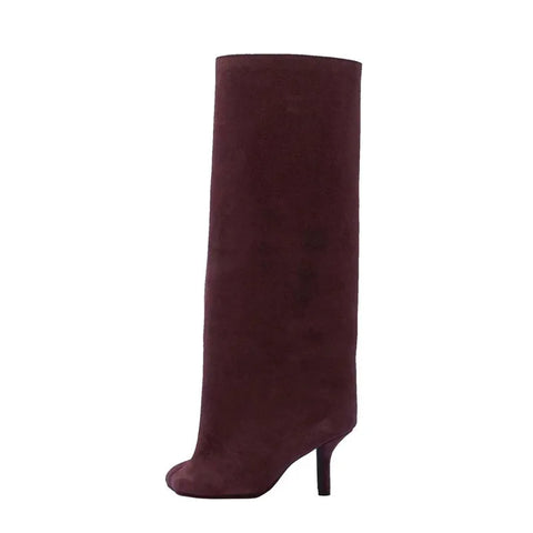 Tall Round Toe Boots-Modern Baby Las Vegas