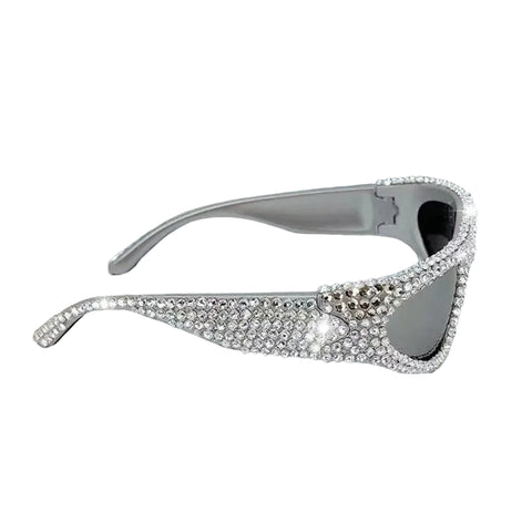 Y2K Full Rhinestone Sunglasses