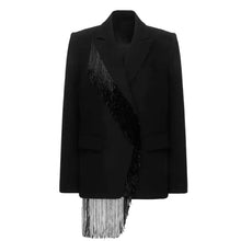 Load image into Gallery viewer, Luxe Tassel Blazer
