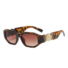 Load image into Gallery viewer, Gold Y2K Retro Sunglasses
