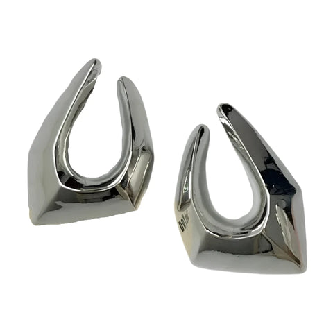 Irregular Geometric Earrings-Modern Baby Las Vegas