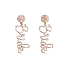 Load image into Gallery viewer, Bride Earrings
