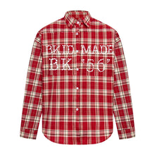 Load image into Gallery viewer, Plaid Pearl Leatter Top
