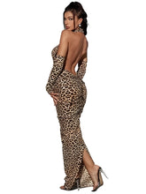 Load image into Gallery viewer, Hollow Out Leopard Dress
