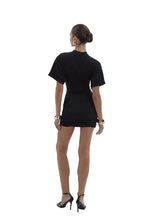 Load image into Gallery viewer, Gold Accent T-Shirt Mini Dress
