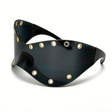 Load image into Gallery viewer, Y2K Punk Futuristic Grommet Sunglasses
