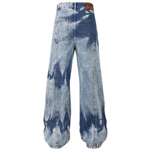 Load image into Gallery viewer, Multi- Pocket Distressed Cargo Denim Jeans
