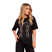 Load image into Gallery viewer, Crystal Corset Design Top
