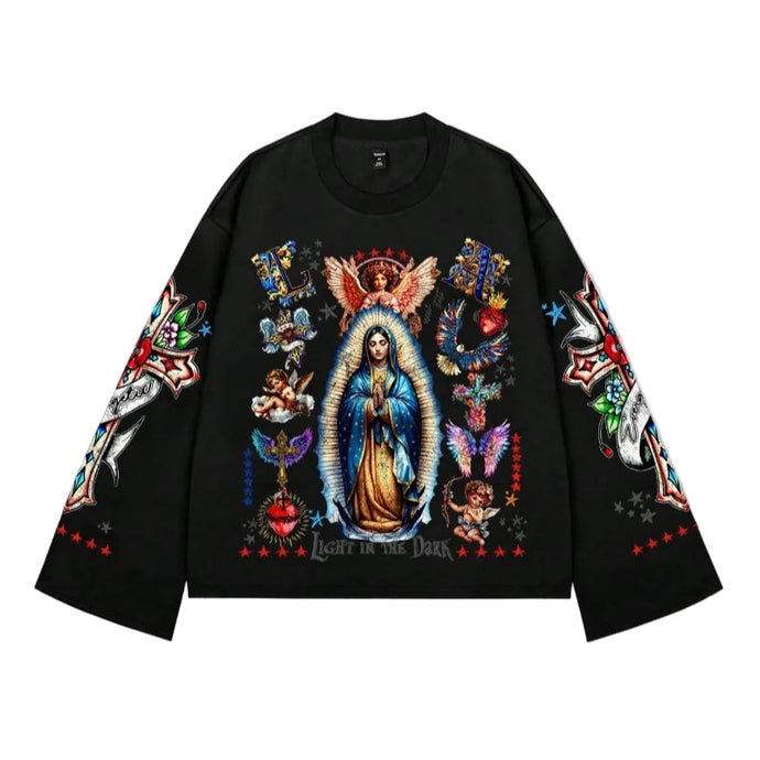Colored Graphic Prayer Top-Modern Baby Las Vegas