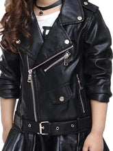 Load image into Gallery viewer, Zipper Leather Jacket
